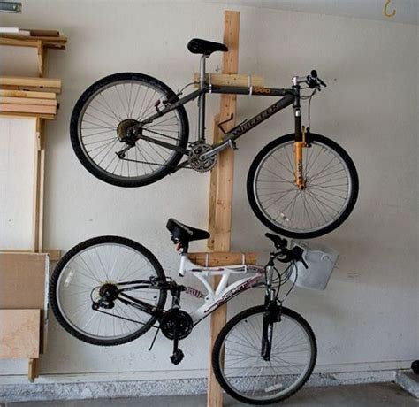 This is a no frills/straight forward guide for those of you looking to make your own wall mounted bike hanger but don't feel like spending a bunch of dough. Bike Rack for Garage: Get It to Saving Space | Garage ...