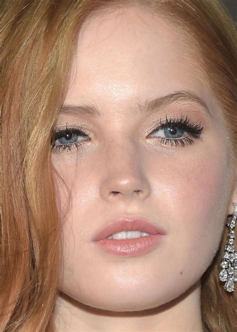 Close Up Of Ellie Bamber At The 2016 New York Premiere Of Nocturnal