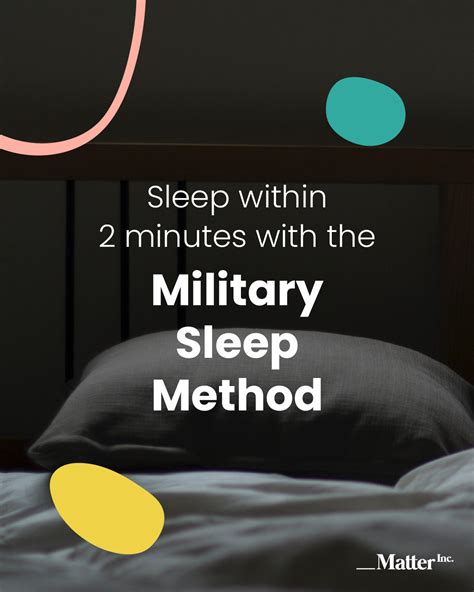 military sleep method — matterinc