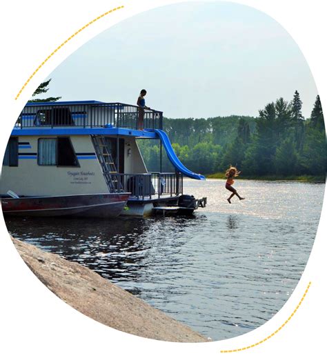 Houseboat Rental Mn Voyagaire Lodge And Houseboats