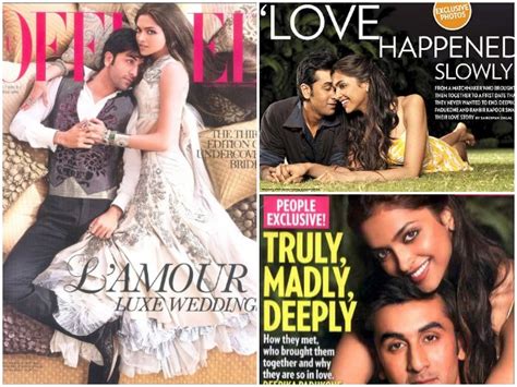 ranbir kapoor deepika padukone hottest magazine covers ranbir deepika together filmibeat