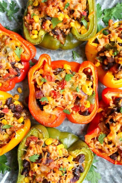 The bell pepper is an excellent vessel for stuffing meat, rice, and, of course, cheese. Meet your new favorite recipe for Healthy Stuffed Peppers ...