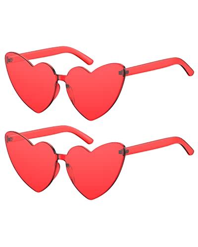 Best Heart Shaped Red Sunglasses For Valentine’s Day