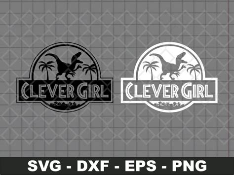 Jurassic Park Clever Girl SVG Vectorency