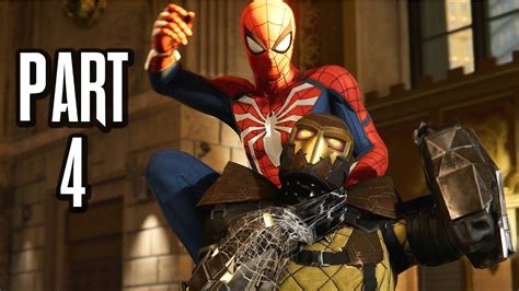 Marvels Spider Man Gameplay Playthrough Part 4 Shocker Boss Fight