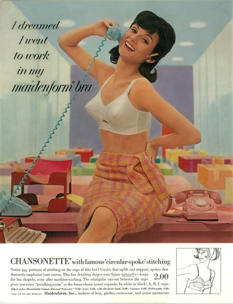 I Dreamed I Went To Work Vintage Ads Maidenform Lingerie Vintage Vintage Underwear Lace