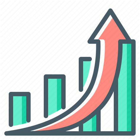 Business Chart Graph Growth Increase Rise Icon
