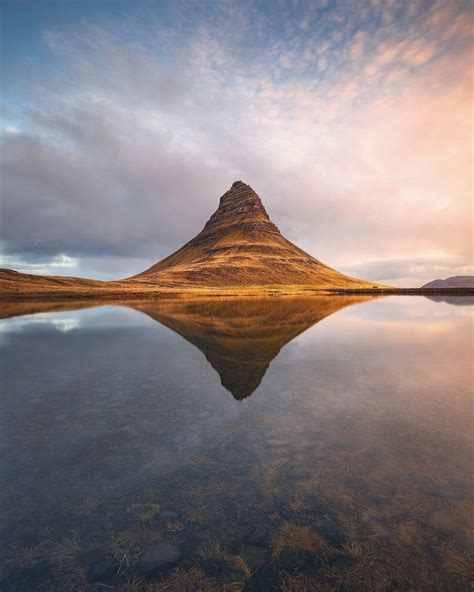 Mount Kirkjufell One Of Icelands Most Iconic Mountains At Sunrise Cmonboardphotography