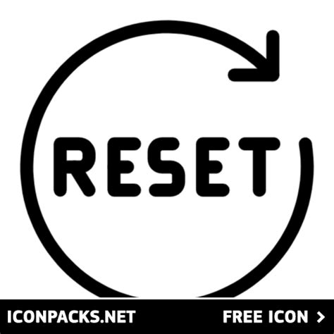 Free Reset Png Svg Icon Free Icons Icon Online Icon