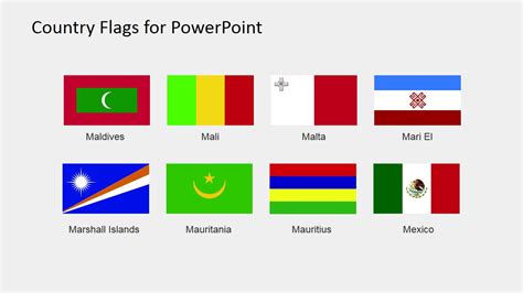 Country Flags Clipart For Powerpoint L To M Slidemodel