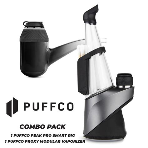 Puffco Combo Deal Pack Of 2 With 1 Of Peak Pro Smart Rig And 1 Of Puffco