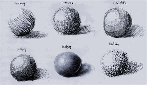 Sphere Shading Elements Of Art Formal Elements Of Art Drawing