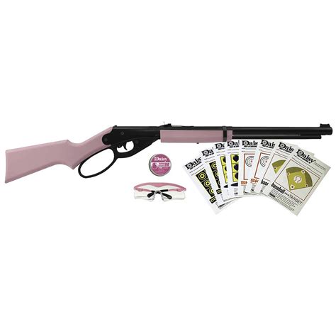 Daisy Pink Red Ryder Bb Gun Lever Action Carbine W Starter Kit Gift