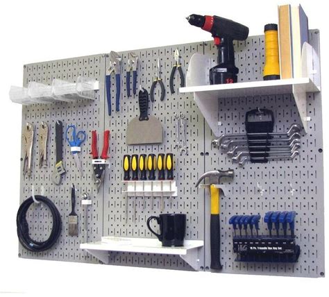 Wall Control Pegboard Tool Storage Kit 32 In X 48 In Mounting