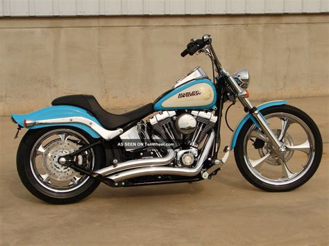 2007 Harley Davidson Softail Custom Custom Paint Chrome Wheels