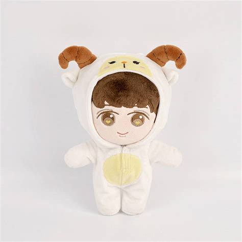 EXO Doll EXO Plush Toys Stuffed Clothes Can Be Taken Off XIUMIN SUHO