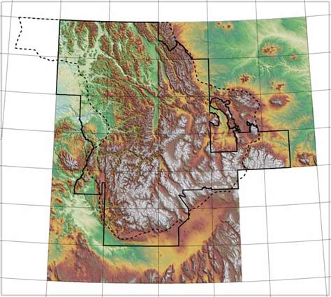Spatial Databases For The Geology Of The Northern Rocky Mountains