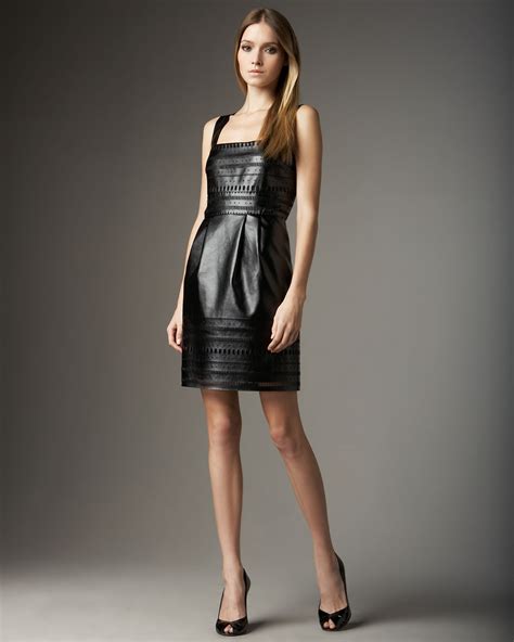 Womens Fashion And Accessories Leather Dress