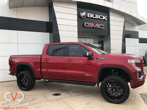 2021 Gmc Sierra At4 With Fuel Wheels Customized By Cvd 2021 Gmc