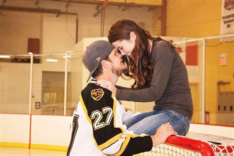 Boston Bruins Hockey Engagement Cute Relationships Relationship Goals Wedding Shoot Dream