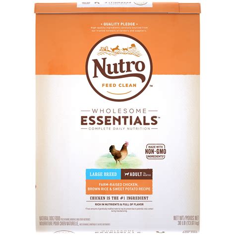 After all, good food is a marker of good living. Nutro Wholesome Essentials Farm-Raised Chicken, Brown Rice ...