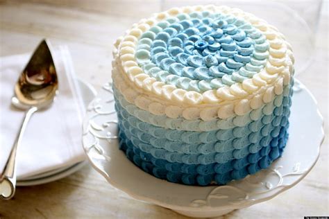 Color each batter a different shade of blue. Ombre Cake: How To Bake Them In Every Color (PHOTOS ...