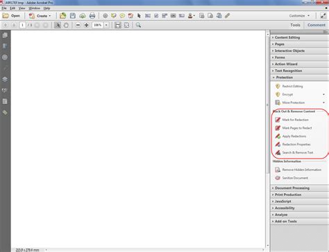 Solved I Cannot Find The Redact Tool In Acrobat Xi Pro Adobe Community