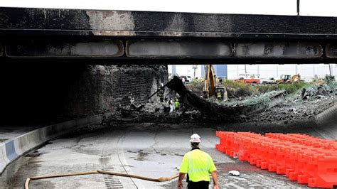 Body Recovered From I 95 Collapse Wreckage Roads And Bridges