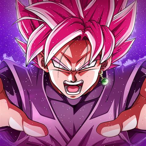 Goku Black Super Saiyan Rose Dragon Ball Super Dragon Ball Super Manga