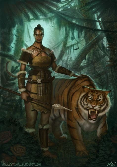 Tigress By Forrestimel On Deviantart Animal Companions Fantasy Art Art