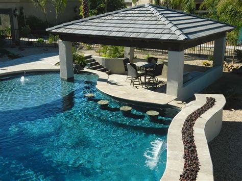 Other Pool Designs With Bar Pool Designs With Rocks Pool Designs With