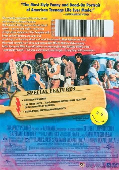 Dazed And Confused Dvd 1993 Dvd Empire