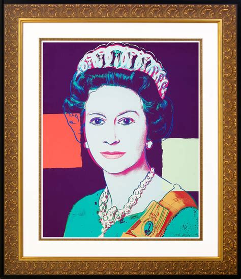 Andy Warhol Queen Elizabeth Ii Of The United Kingdom From The Reigning