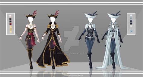 Adoptable Outfit Auction 42 43closed By Laminanati On Deviantart