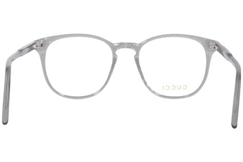 Gucci Gg1157o 005 Eyeglasses Men S Grey Full Rim Round Shape 51 18 145