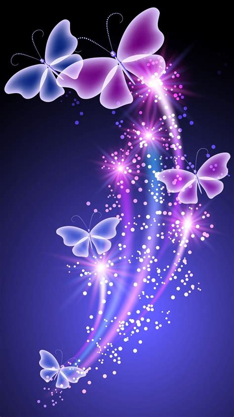 Iphone Wallpaper Hd Purple Butterfly Cute Wallpapers 2023
