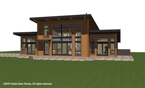 Mid Century Modern Design Hill House | Barn homes floor ...