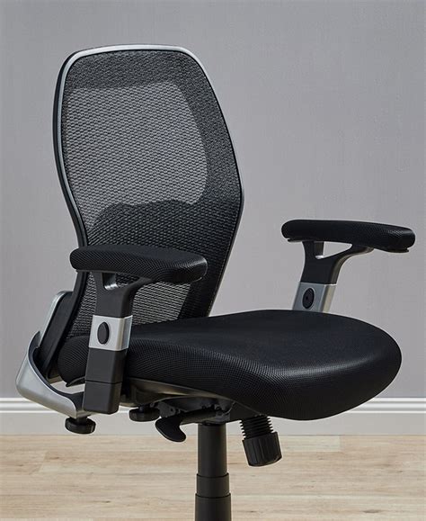 temple and webster deluxe low back mesh ergonomic office chair