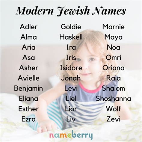 Hebrew Baby Names And Their Meaning Britt Nagel