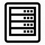 Icon Rack Servers Iconexperience Library Clipart Line
