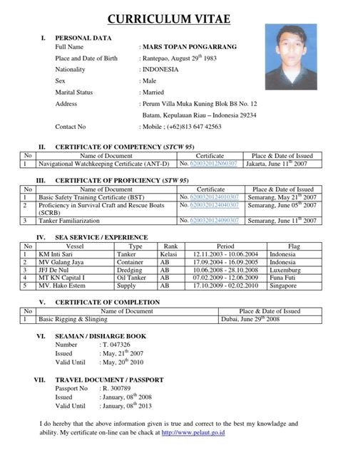 Using a cv template in word has come a long way. contoh cv fresh graduate doc download