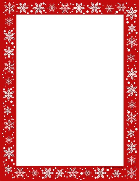 Designer Paper Christmas Snow 50 Sheet Package Christmas Writing