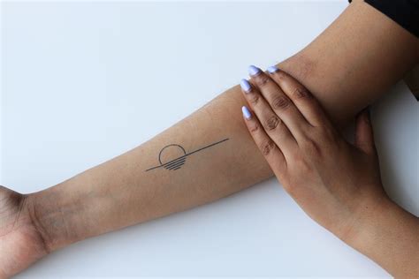 Solis Tattoo Semi Permanent Tattoos By Inkbox Minimalist Tattoo