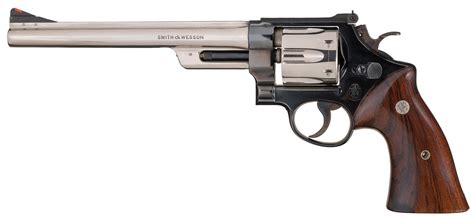 Unique Dual Finish Smith And Wesson Pre Model 27 357 Magnum
