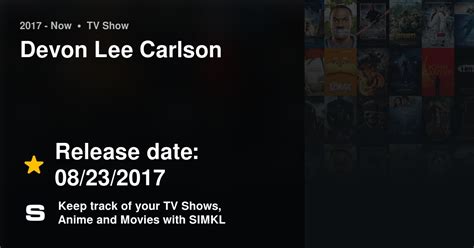 devon lee carlson tv series 2017 now