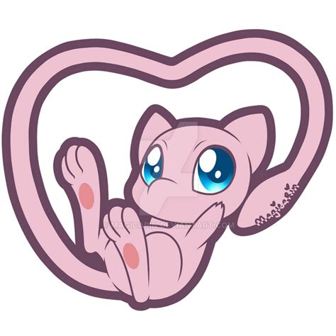 Mew Comm By Magicarin On Deviantart