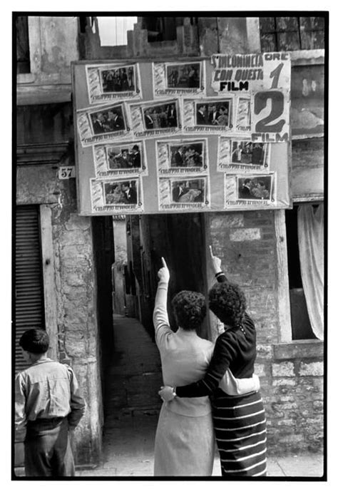 Henri Cartier Bresson Magnum Photos Venice 1953 Burano In The