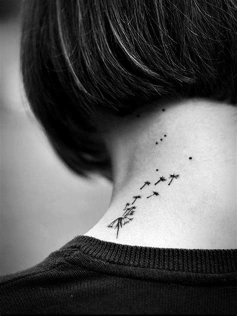 51 Popular Style Small Tattoos For Womens Neck