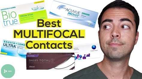 Best Contact Lenses For Presbyopia Best Multifocal Contacts Youtube