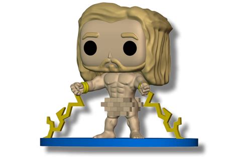 STL File Funko Pop Naked Thor Thor Love And Thunder3D Print Design To